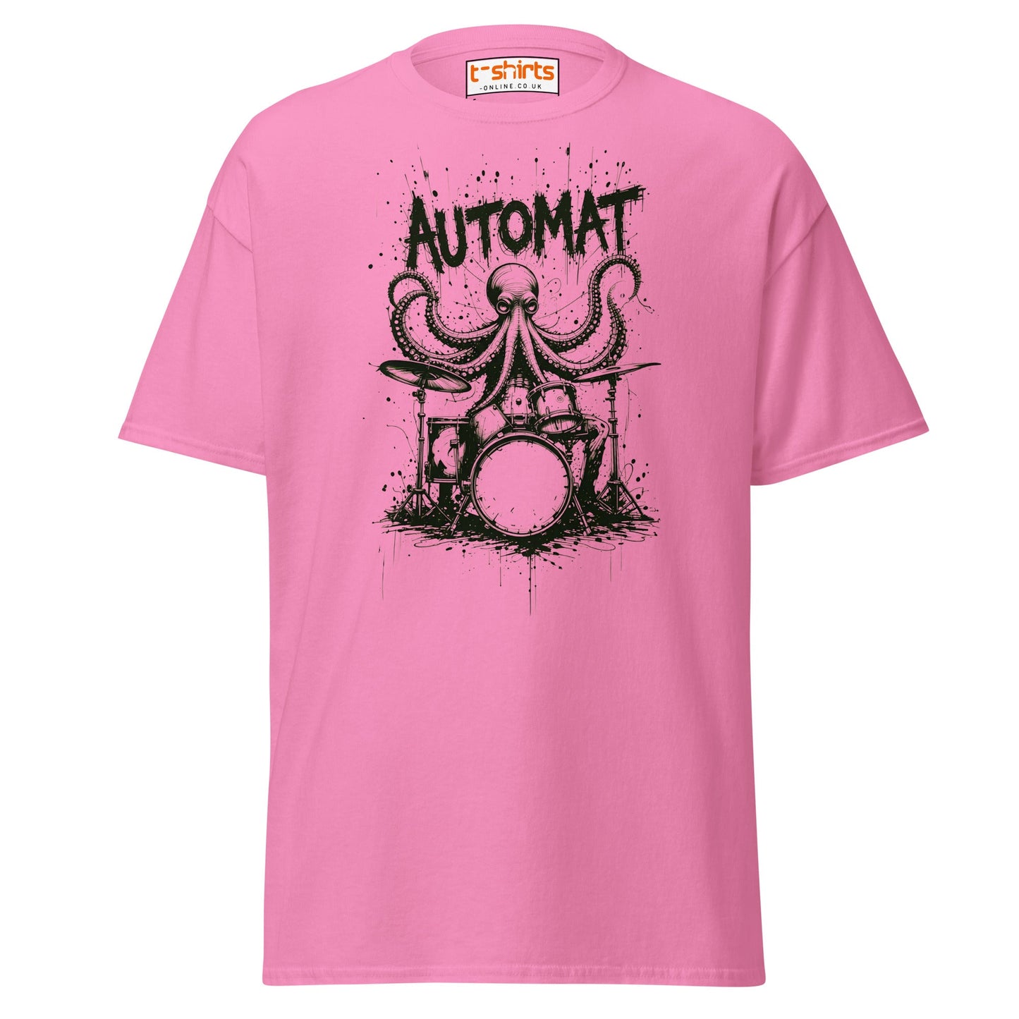 Octopus Drummer T-Shirt - Azalea - T-Shirts Online