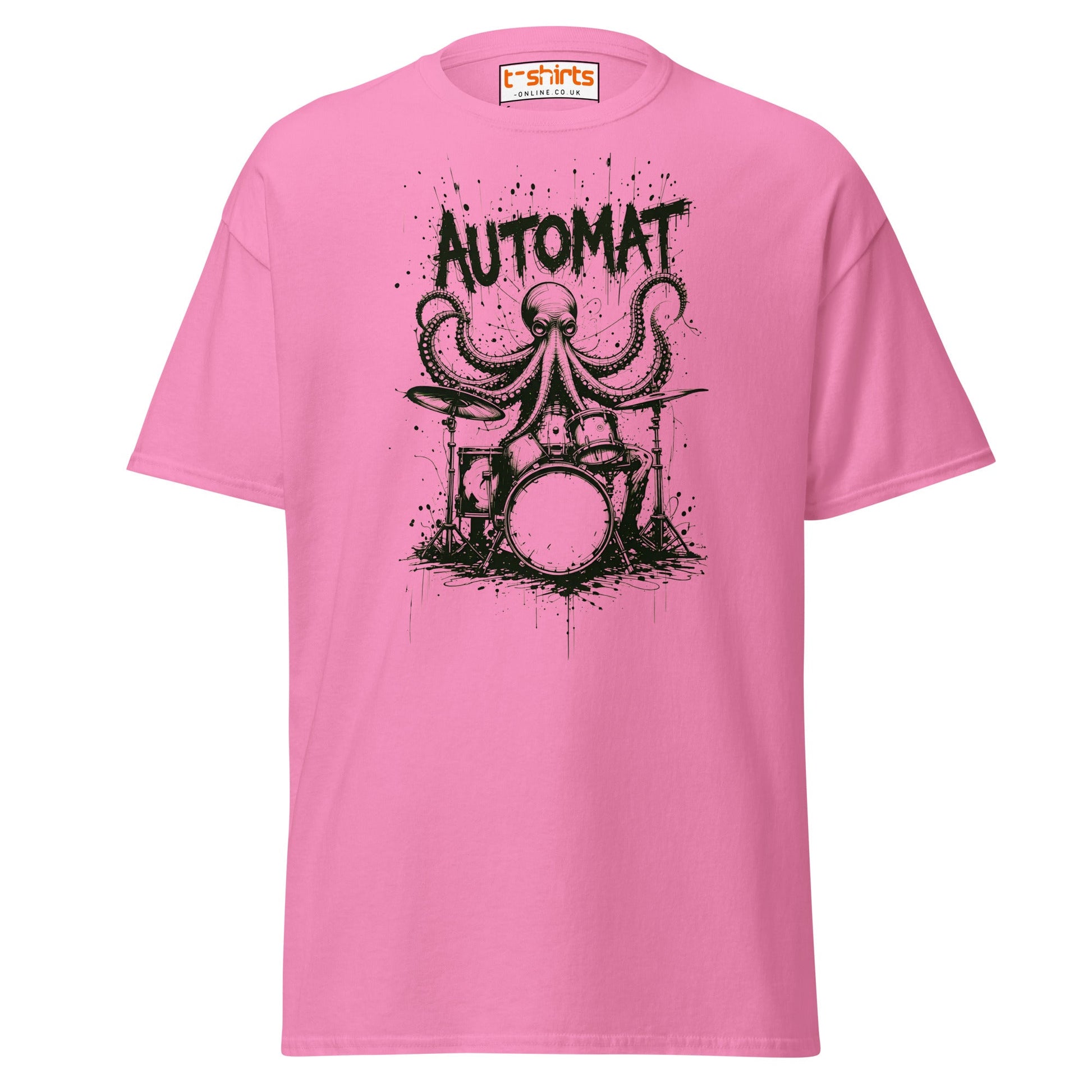 Octopus Drummer T-Shirt - Azalea - T-Shirts Online