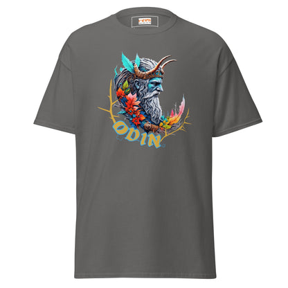 Odin T-Shirt | Norse Mythology T-Shirt - Charcoal - T-Shirts Online