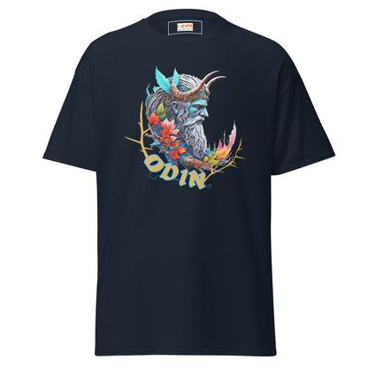 Odin T-Shirt | Norse Mythology T-Shirt - Navy - T-Shirts Online