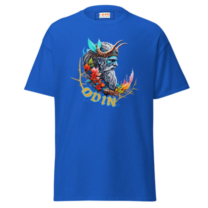 Odin T-Shirt | Norse Mythology T-Shirt - Royal - T-Shirts Online