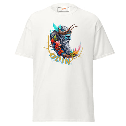 Odin T-Shirt | Norse Mythology T-Shirt - White - T-Shirts Online