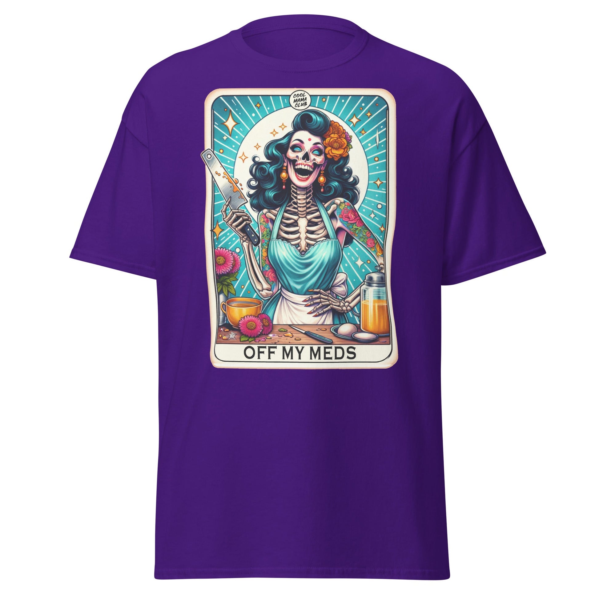 'Off My Meds' Tarot | Tarot Card T-Shirt - T-Shirts Online