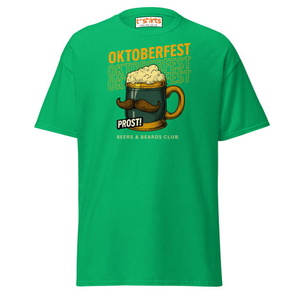 Oktoberfest Prost Beer Mug T-Shirt - Irish Green - T-Shirts Online