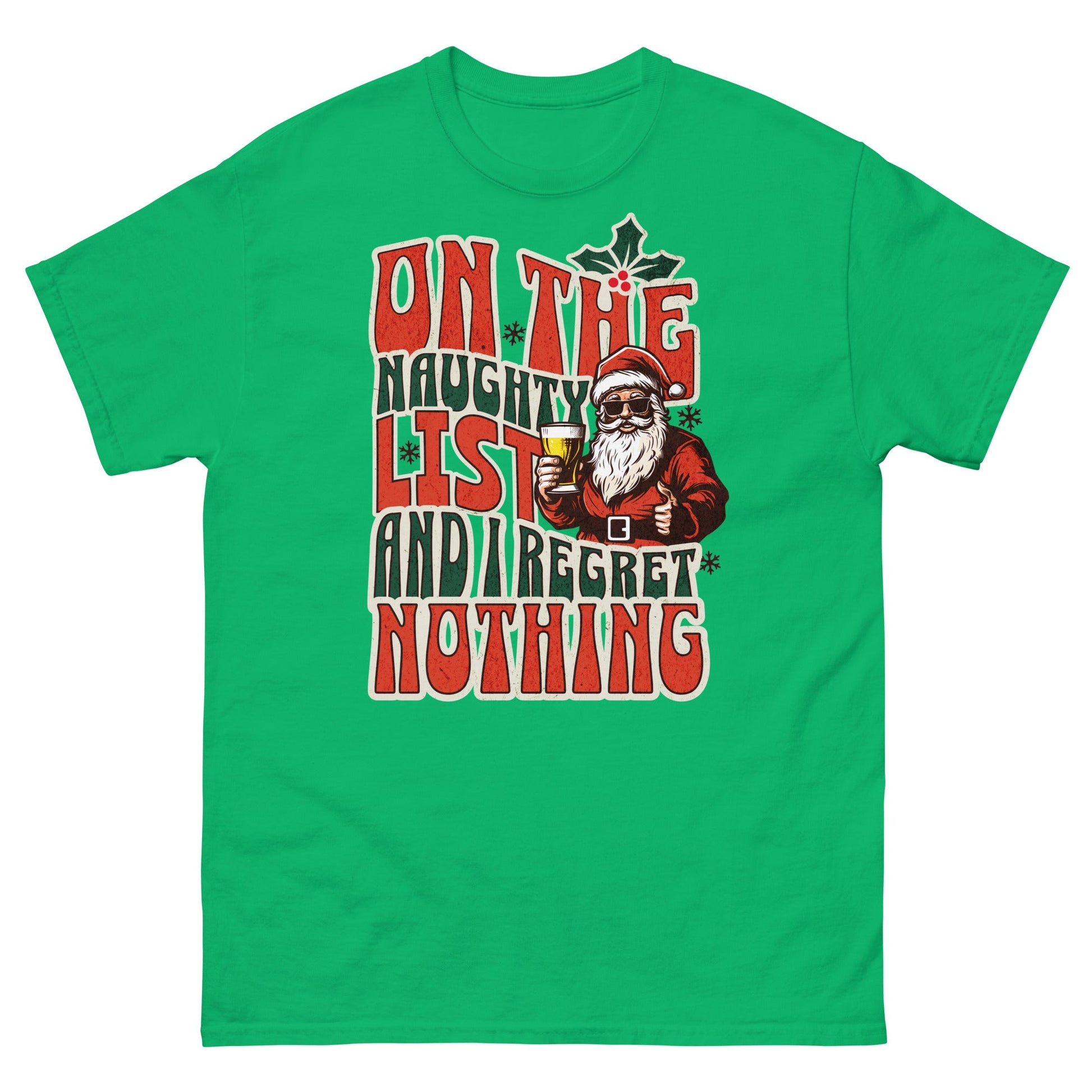 On The Naughty List | Christmas T-Shirt - T-Shirts Online
