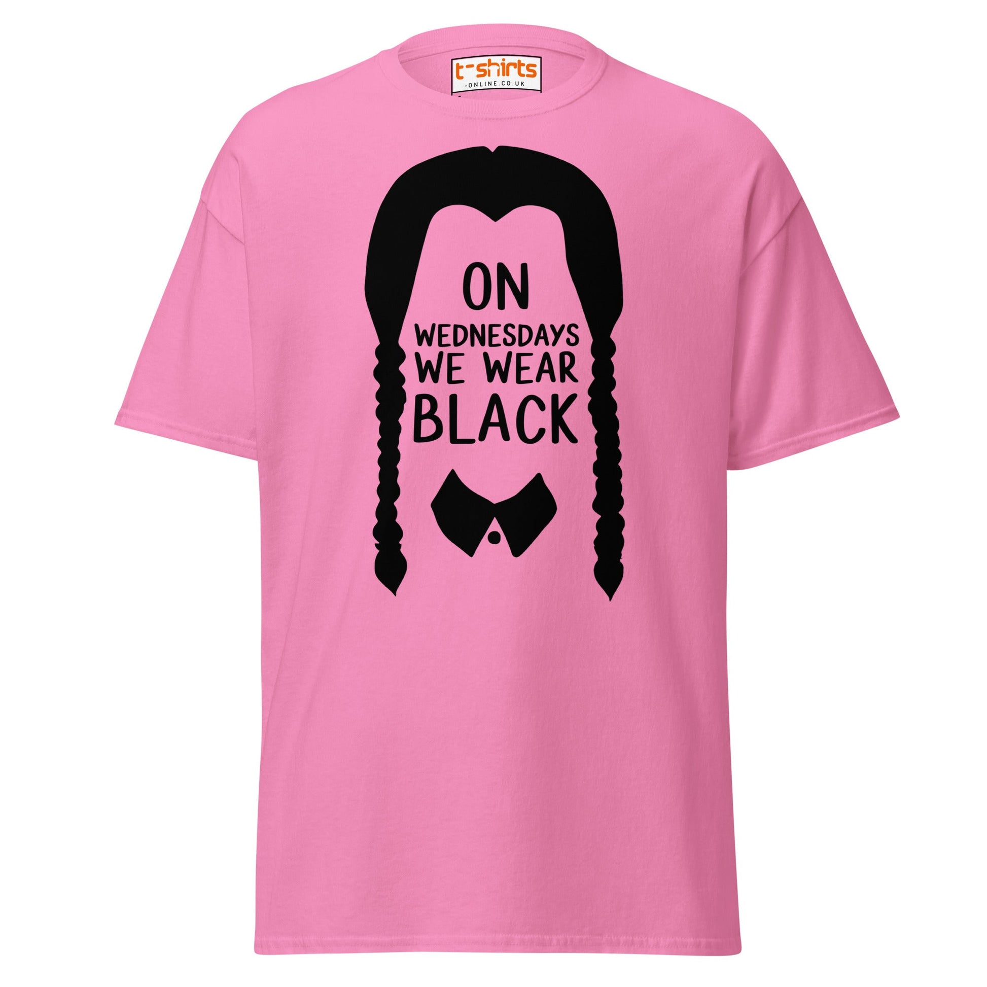 On Wednesdays We Wear Black T-Shirt - Azalea - T-Shirts Online