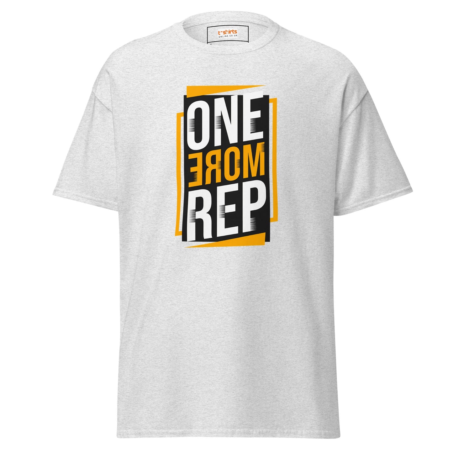 One More Rep | Gym T-Shirt - Ash - T-Shirts Online