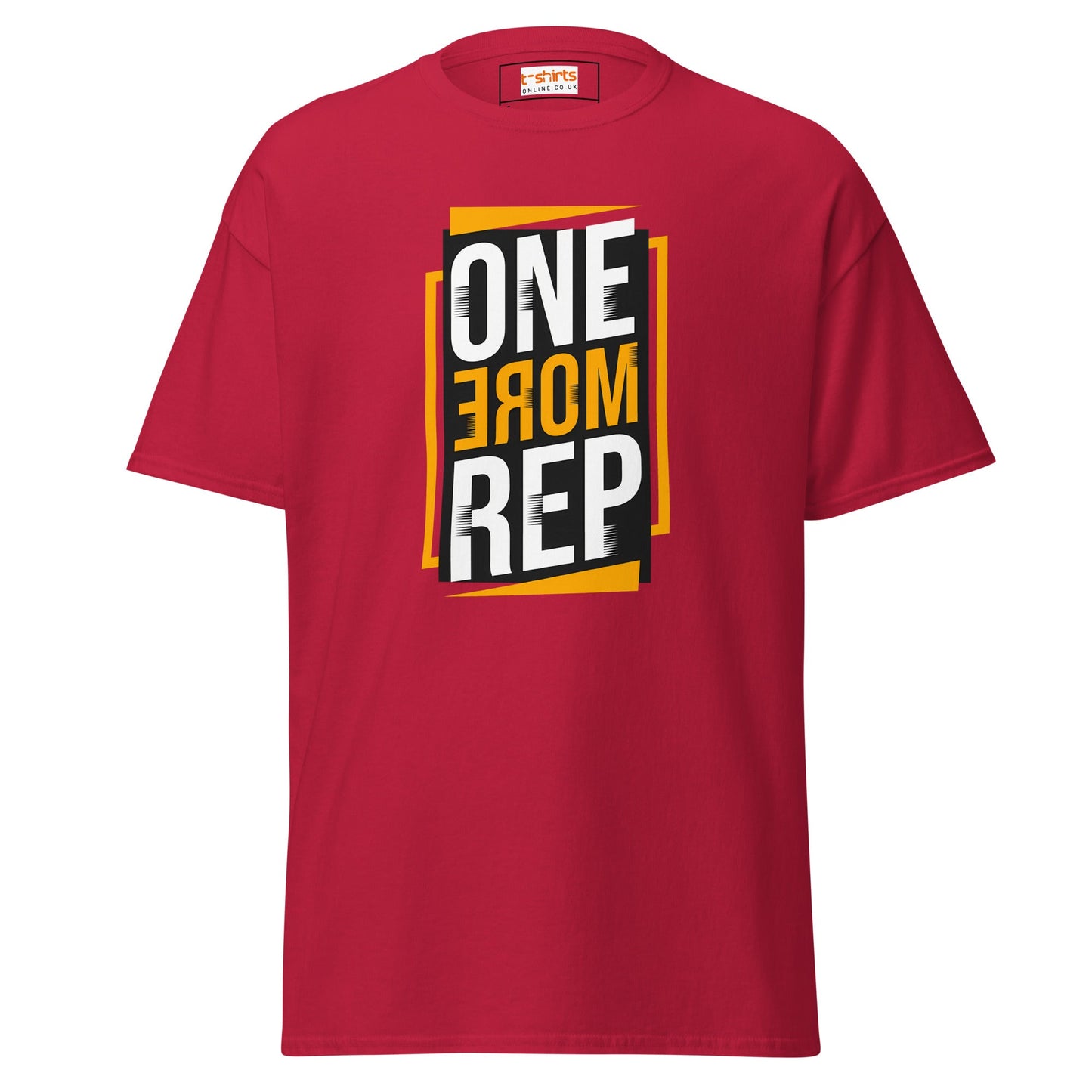 One More Rep | Gym T-Shirt - Cardinal - T-Shirts Online