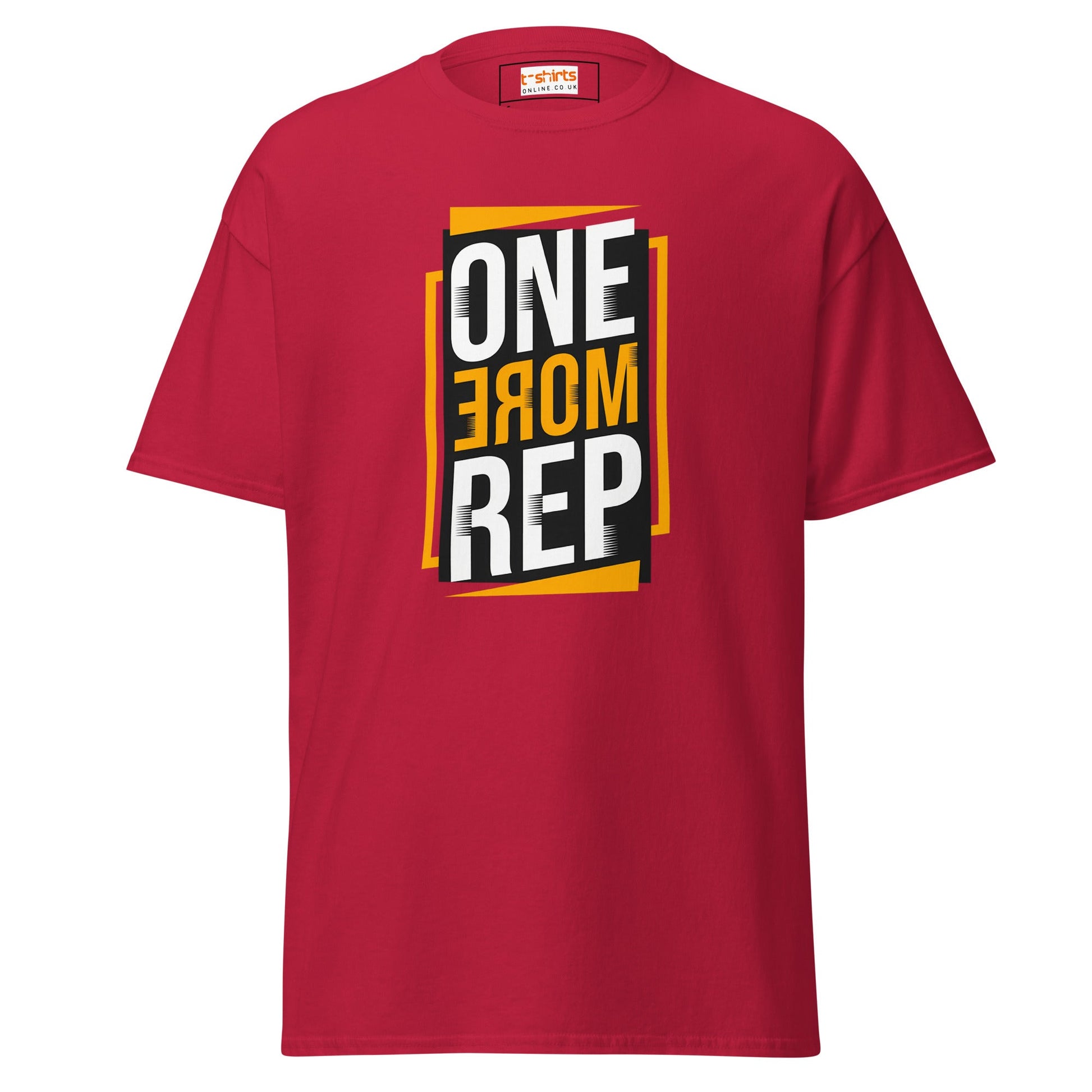 One More Rep | Gym T-Shirt - Cardinal - T-Shirts Online