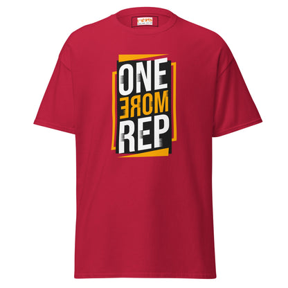 One More Rep | Gym T-Shirt - Cardinal - T-Shirts Online