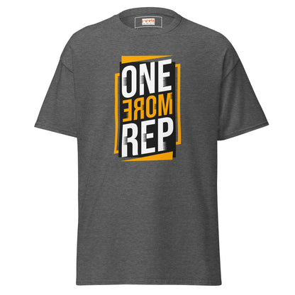 One More Rep | Gym T-Shirt - Dark Heather - T-Shirts Online