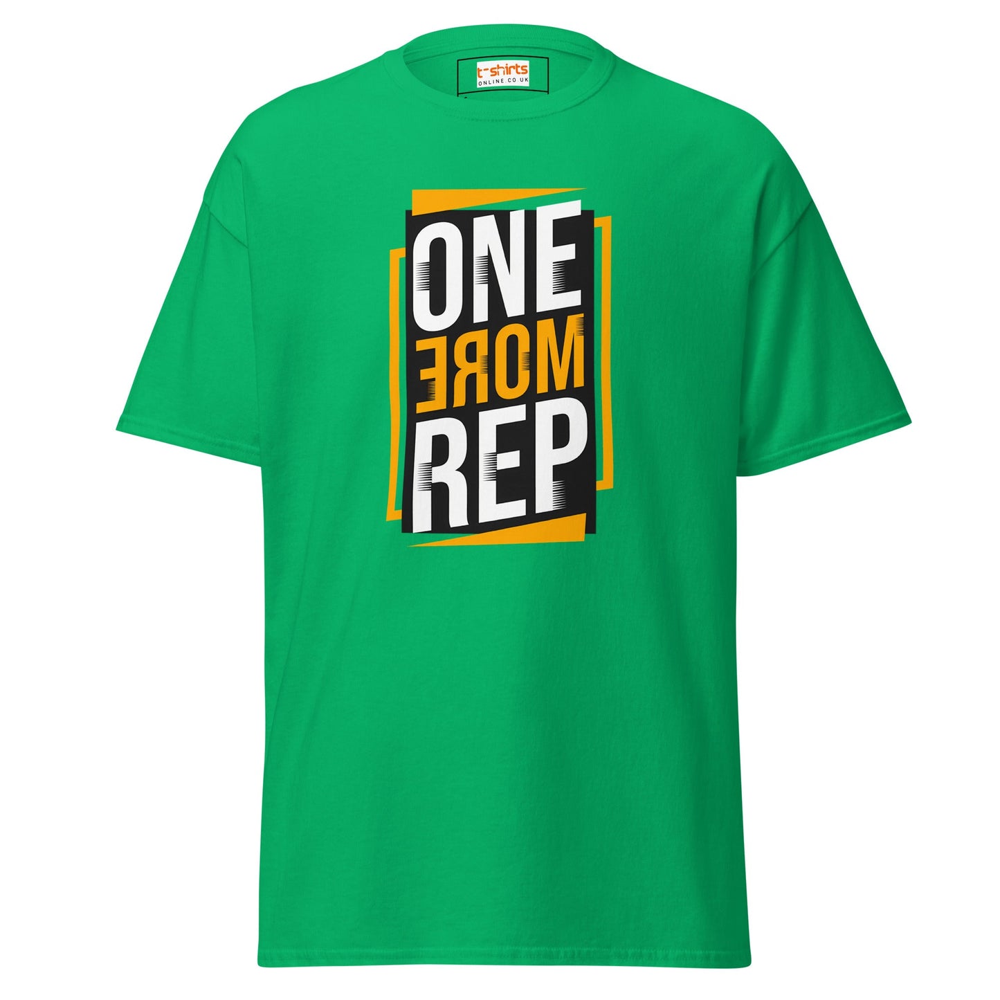 One More Rep | Gym T-Shirt - Irish Green - T-Shirts Online
