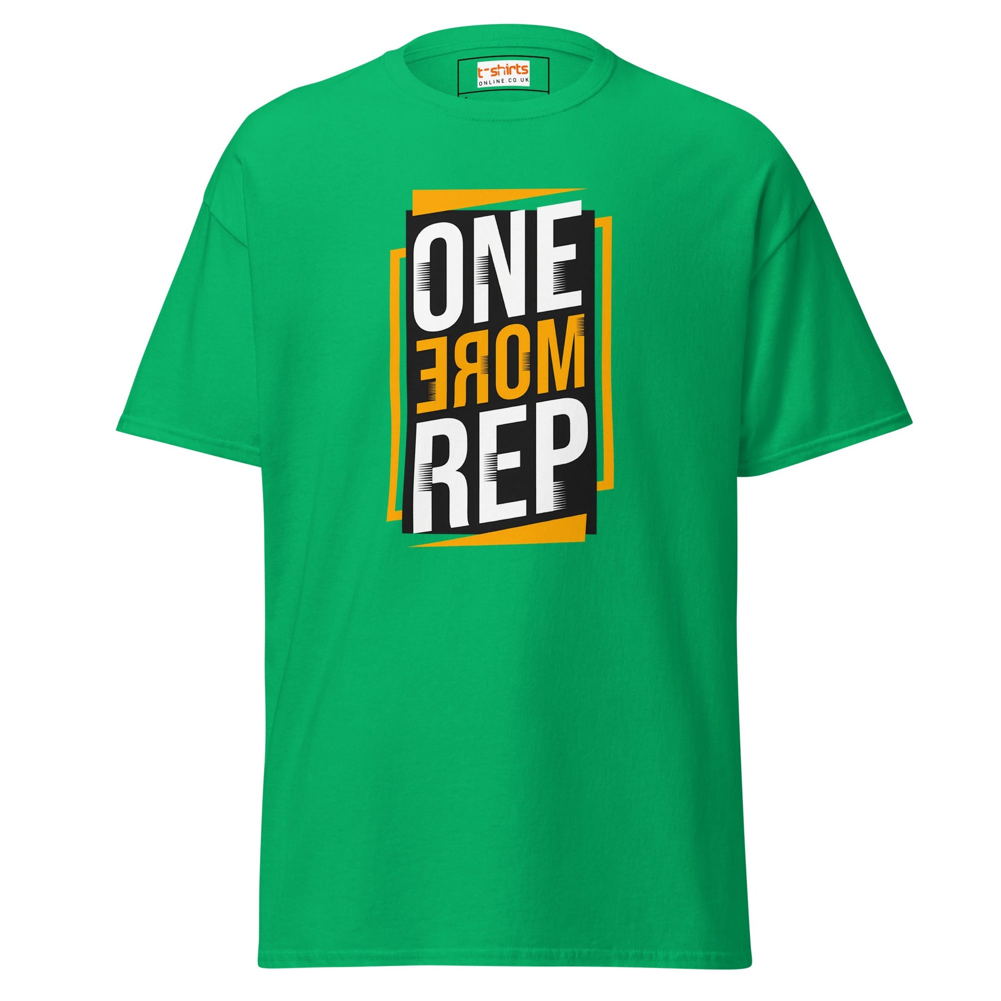 One More Rep | Gym T-Shirt - Irish Green - T-Shirts Online