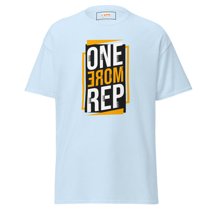 One More Rep | Gym T-Shirt - Light Blue - T-Shirts Online
