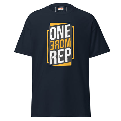 One More Rep | Gym T-Shirt - Navy - T-Shirts Online