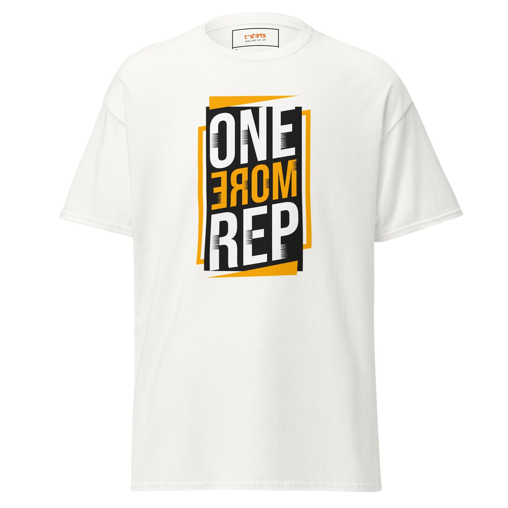 One More Rep | Gym T-Shirt - White - T-Shirts Online