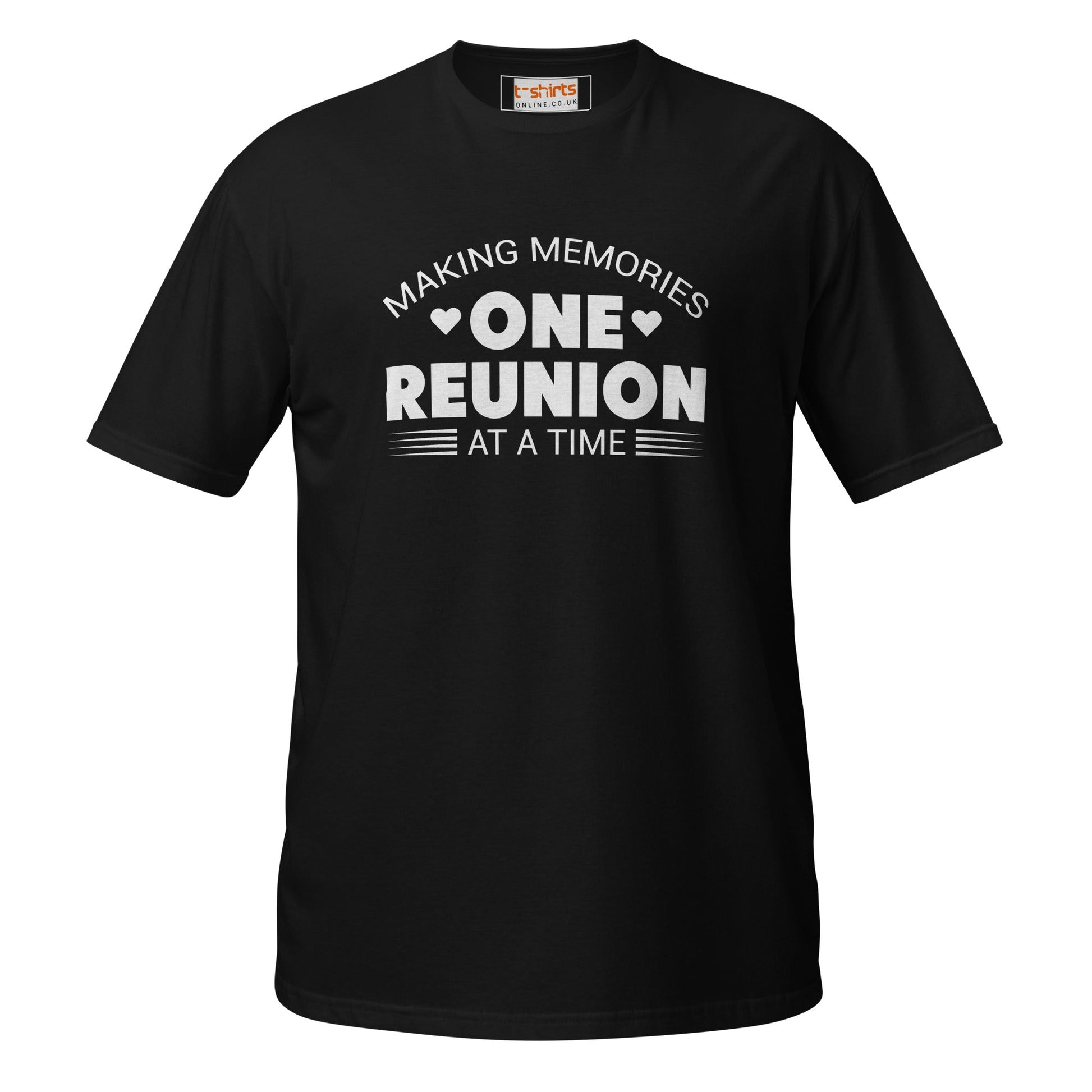 One Reunion T-Shirt | Unisex Softstyle Shirt - Black - T-Shirts Online
