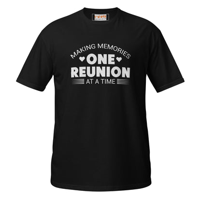 One Reunion T-Shirt | Unisex Softstyle Shirt - Black - T-Shirts Online