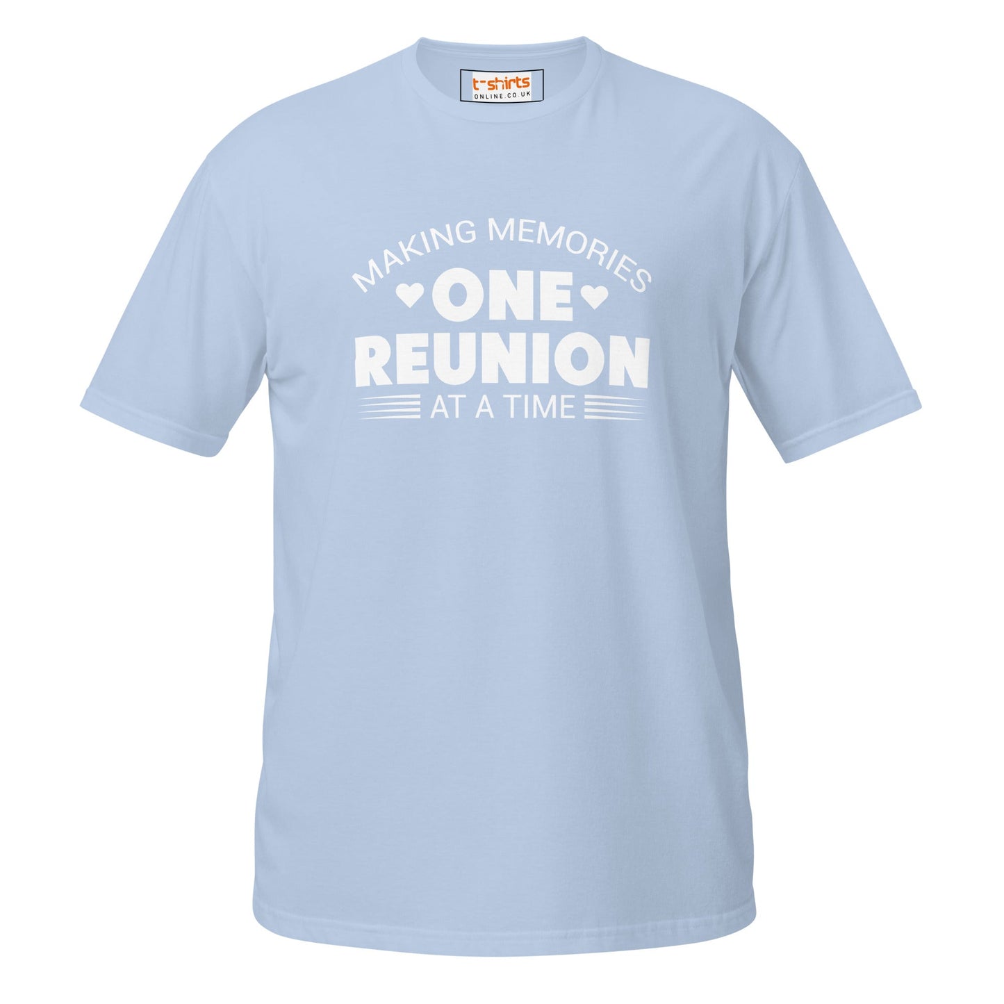 One Reunion T-Shirt | Unisex Softstyle Shirt - Light Blue - T-Shirts Online