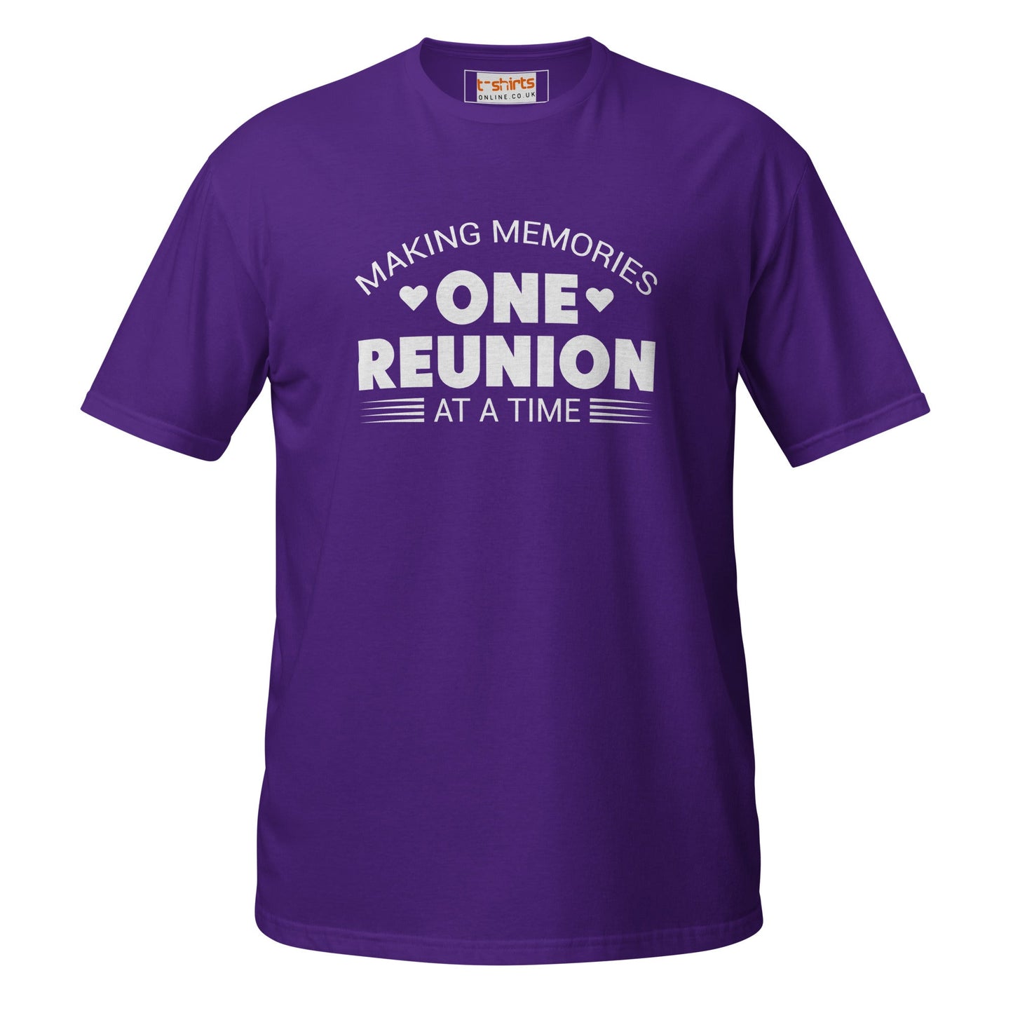 One Reunion T-Shirt | Unisex Softstyle Shirt - Purple - T-Shirts Online