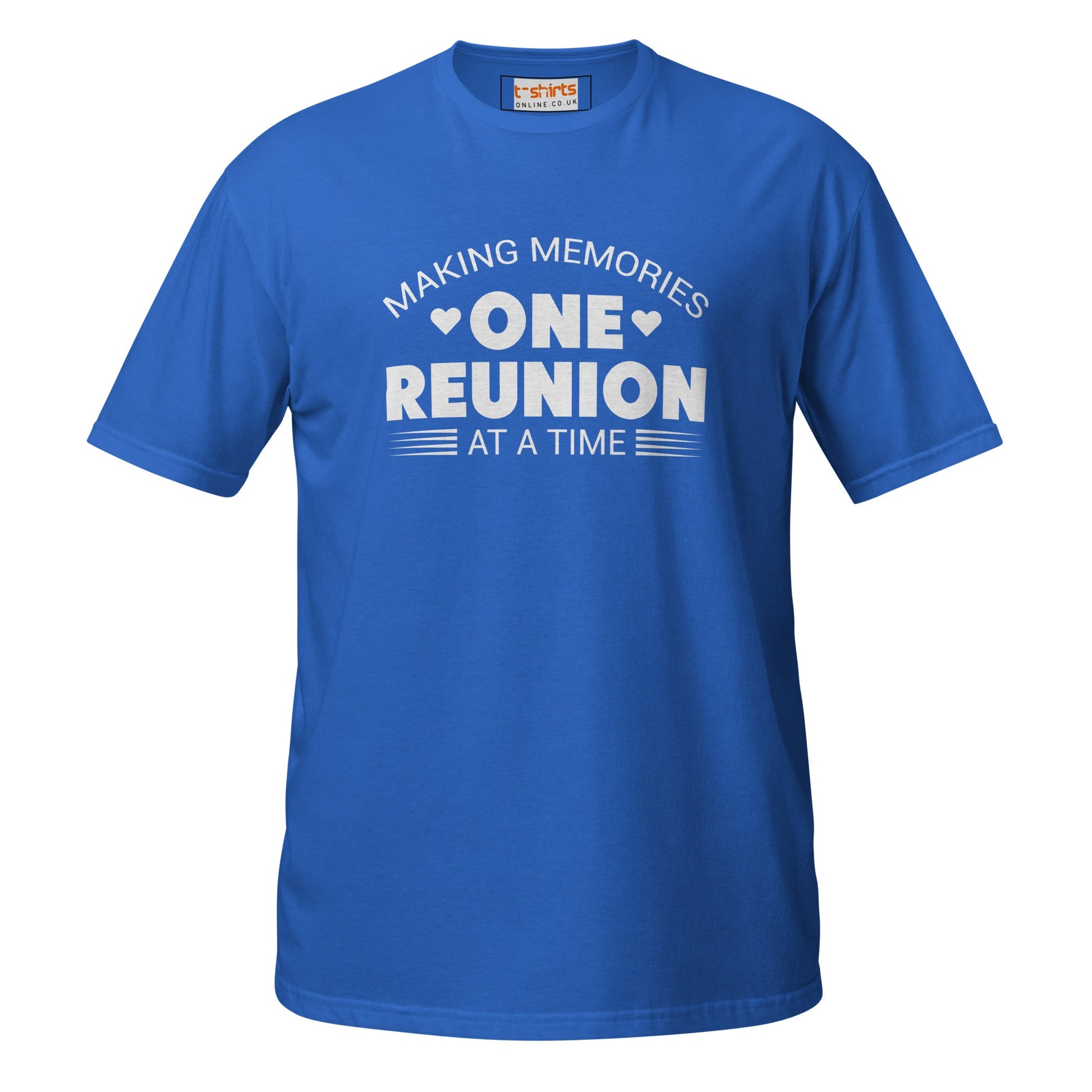 One Reunion T-Shirt | Unisex Softstyle Shirt - Royal - T-Shirts Online