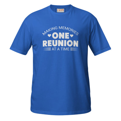One Reunion T-Shirt | Unisex Softstyle Shirt - Royal - T-Shirts Online