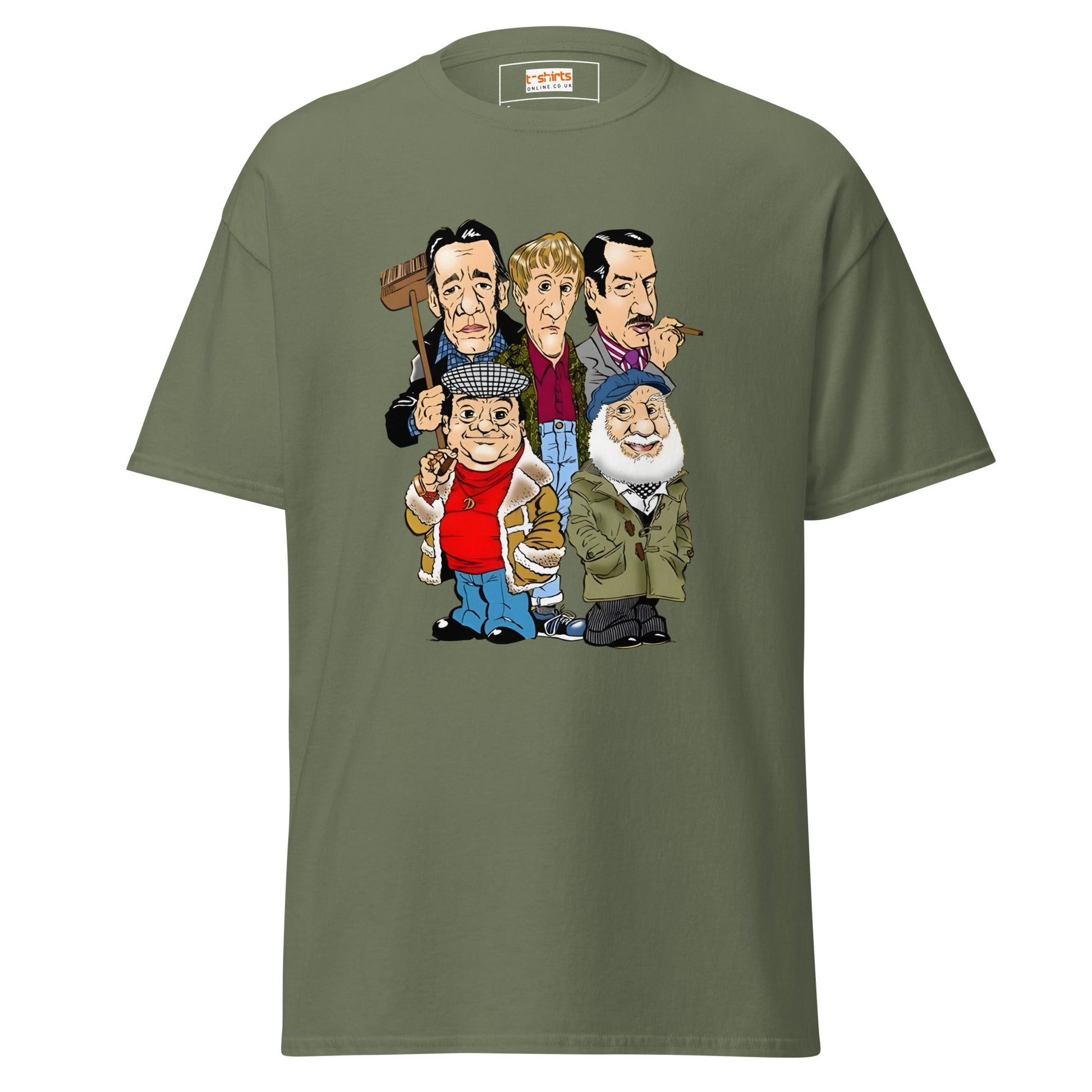 Only Fools and Horses | TV Comedy T-Shirt - Military Green - T-Shirts Online