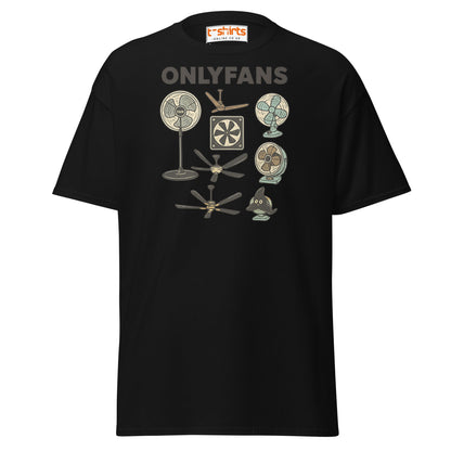 OnlyFans Parody T-Shirt – Funny Fan Joke Shirt - Black - T-Shirts Online