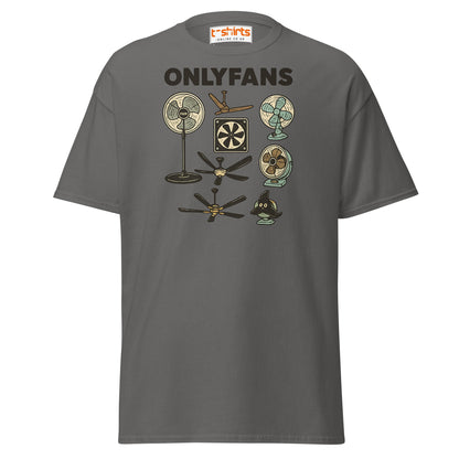 OnlyFans Parody T-Shirt – Funny Fan Joke Shirt - Charcoal - T-Shirts Online