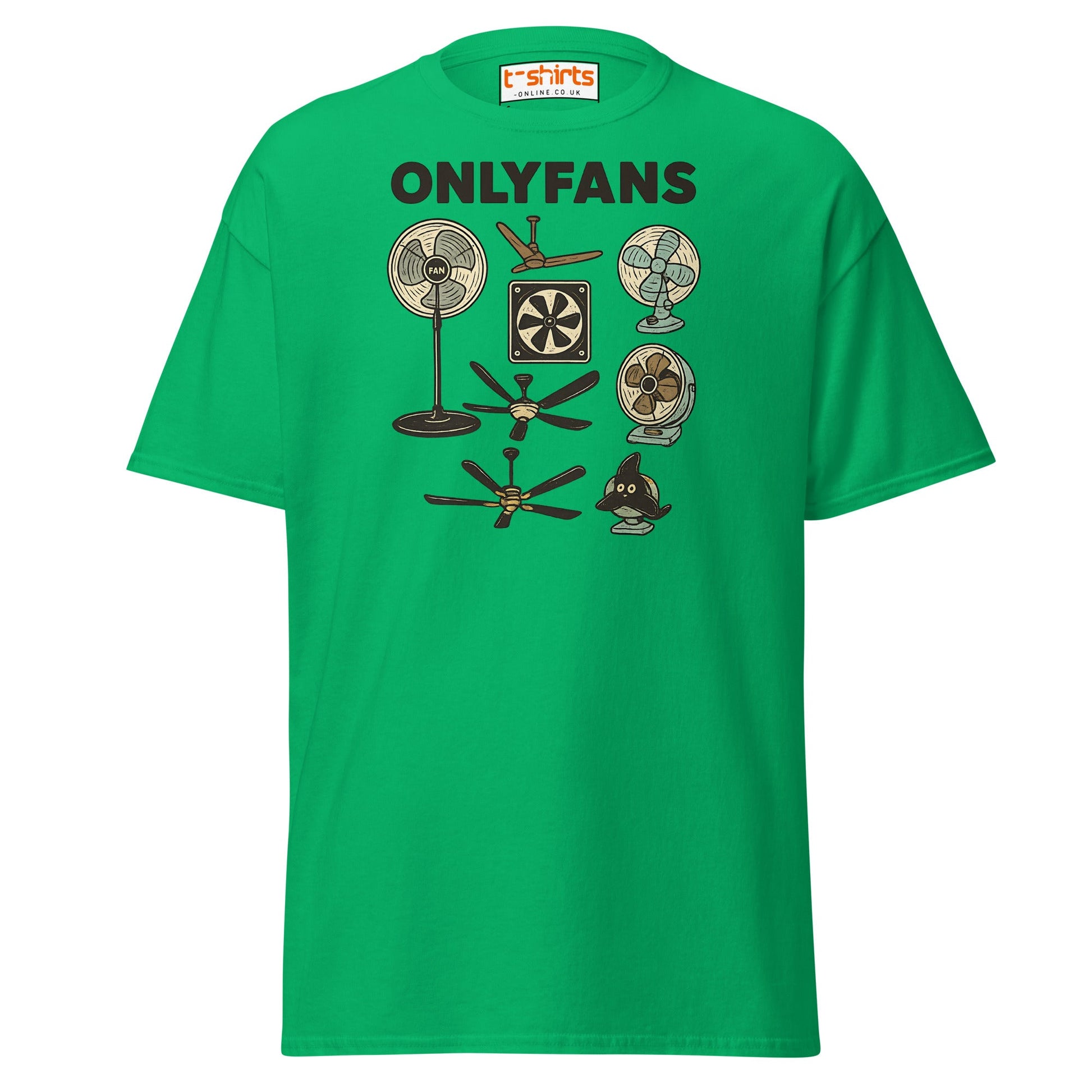 OnlyFans Parody T-Shirt – Funny Fan Joke Shirt - Irish Green - T-Shirts Online