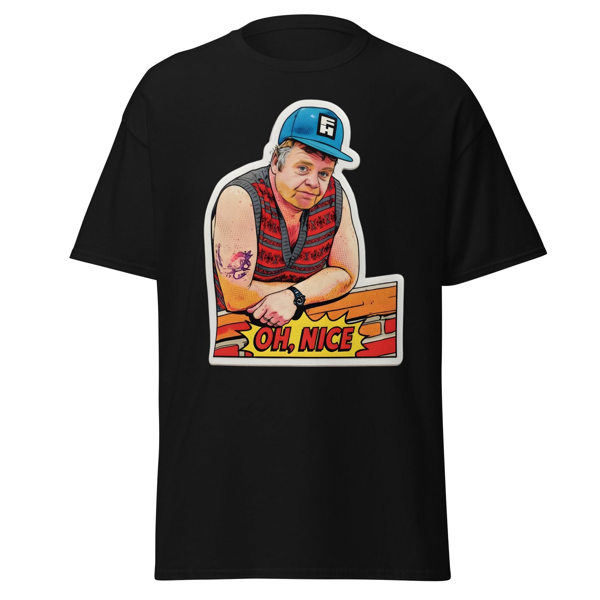Onslow "Oh, Nice" Funny T-Shirt – Keeping Up Appearances Tee - Black - T-Shirts Online