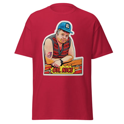 Onslow "Oh, Nice" Funny T-Shirt – Keeping Up Appearances Tee - Cardinal - T-Shirts Online