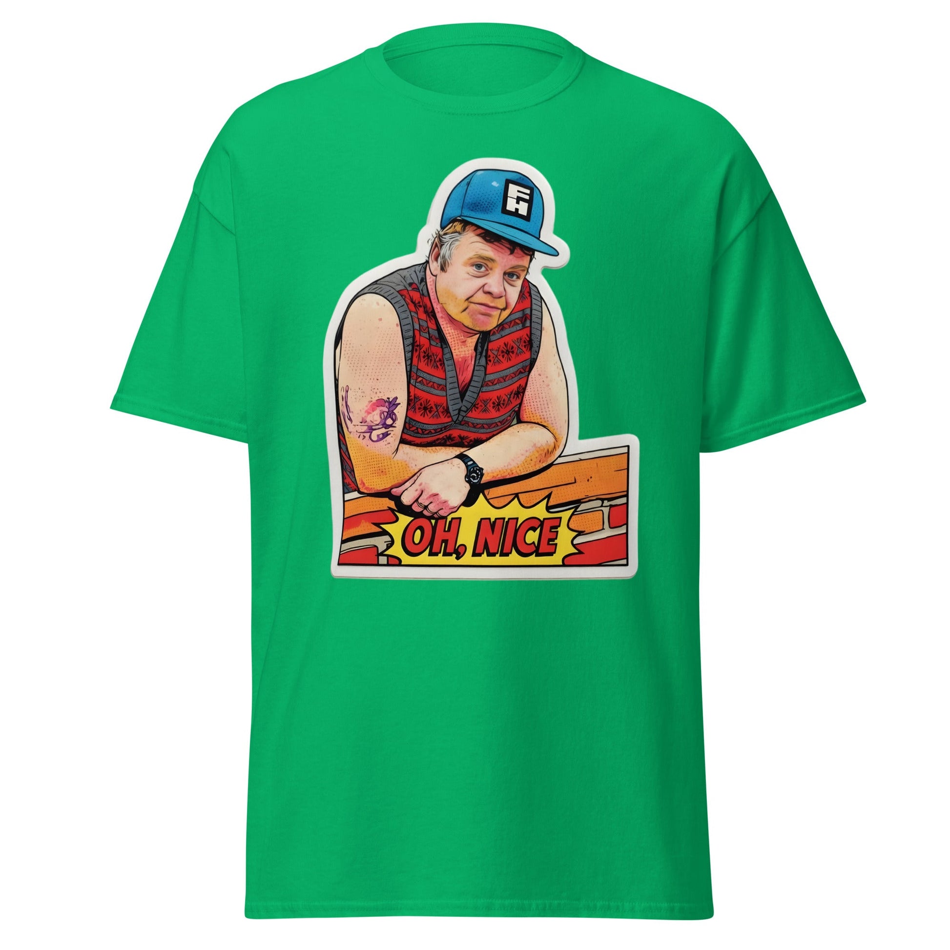 Onslow "Oh, Nice" Funny T-Shirt – Keeping Up Appearances Tee - Irish Green - T-Shirts Online