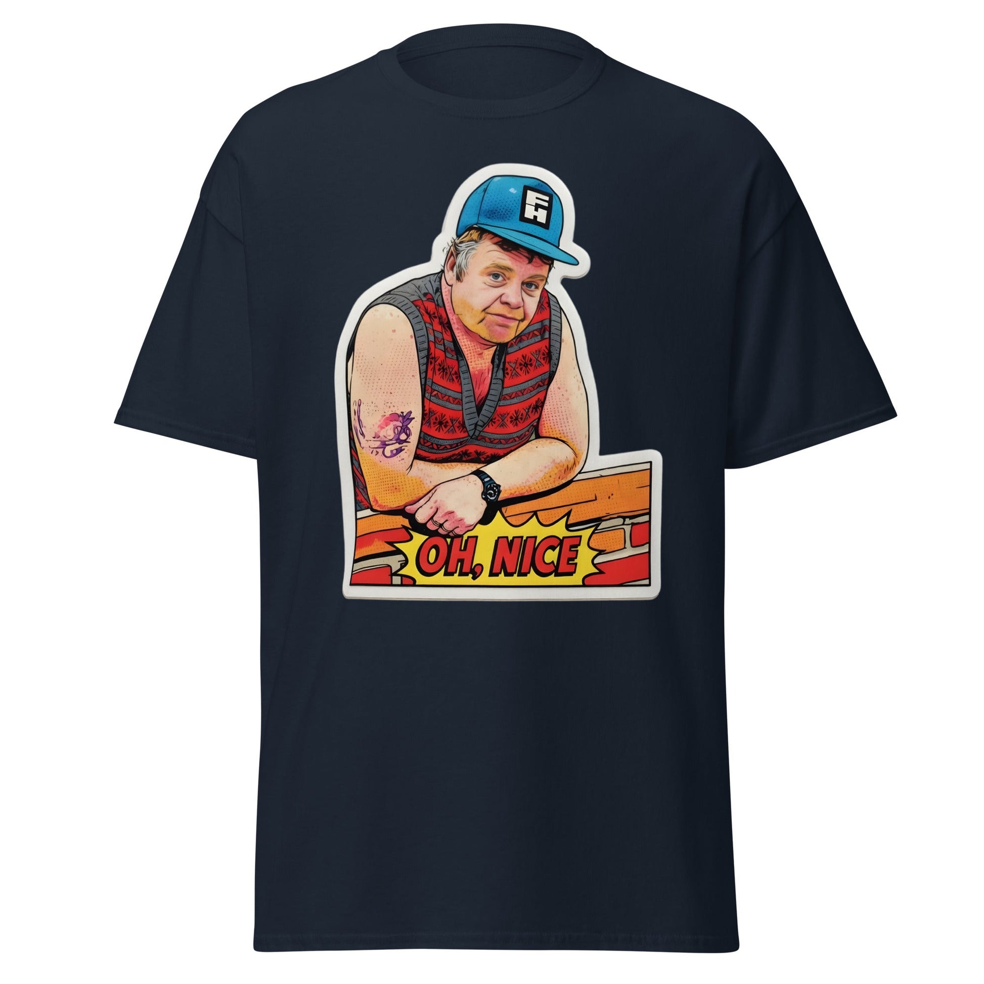 Onslow "Oh, Nice" Funny T-Shirt – Keeping Up Appearances Tee - Navy - T-Shirts Online