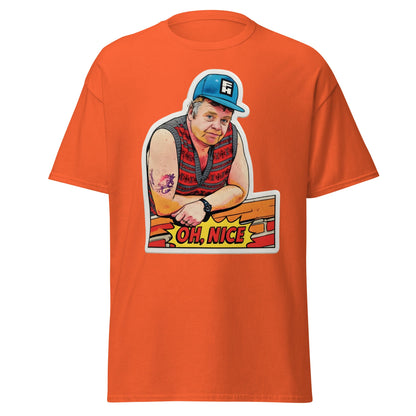 Onslow "Oh, Nice" Funny T-Shirt – Keeping Up Appearances Tee - Orange - T-Shirts Online