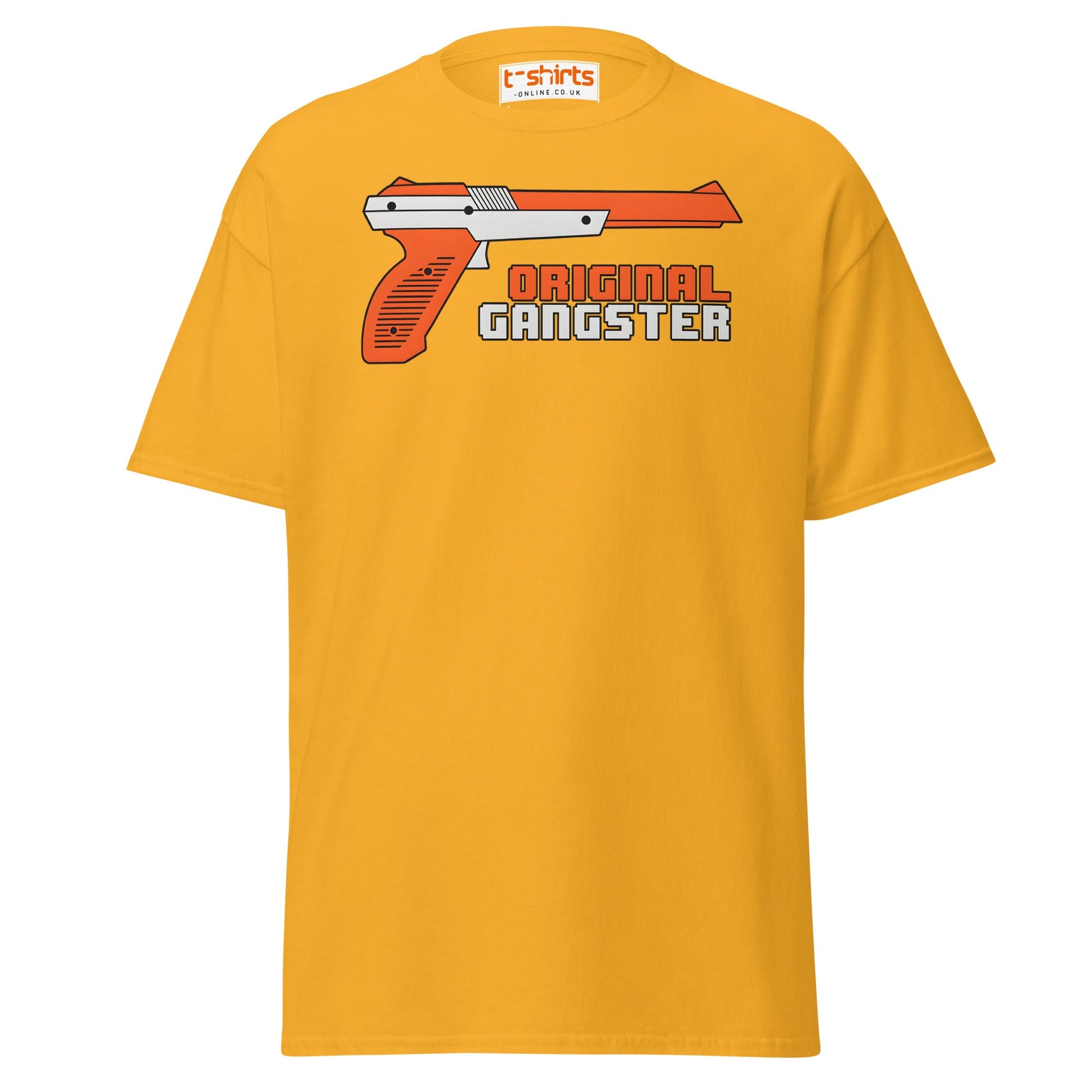 Original Gangster T-Shirt - Gold - T-Shirts Online