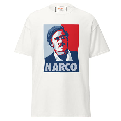 Pablo Escobar | Narco T-Shirt - White - T-Shirts Online