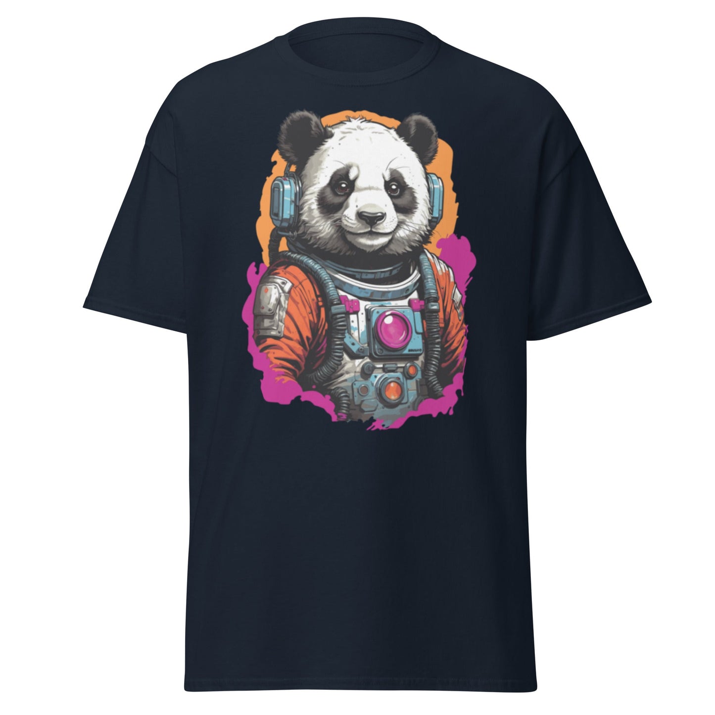 Panda Astronaut | Space T-Shirt - Navy - T-Shirts Online