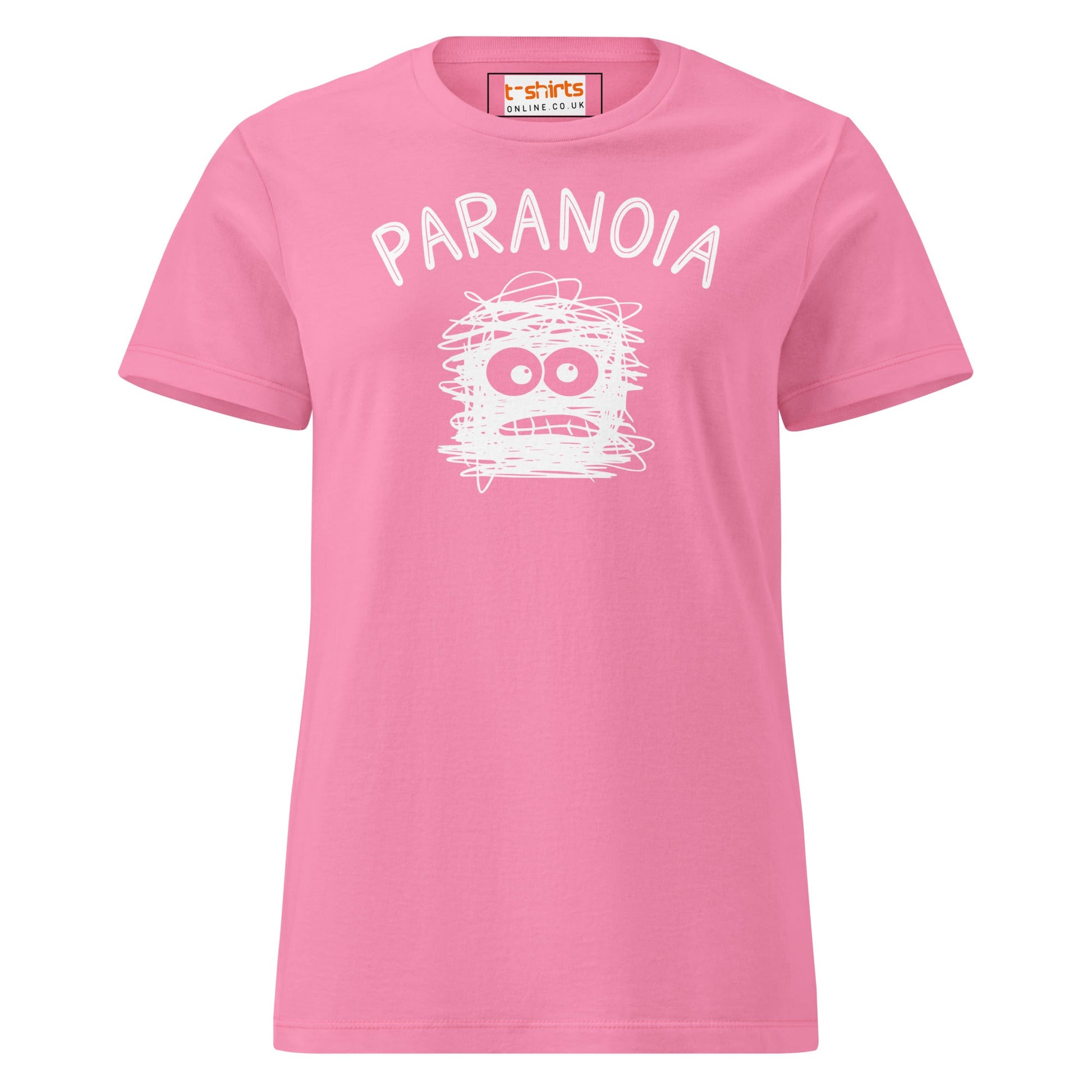 Paranoia T-Shirt | Semi Fitted Women's Soft T-Shirt - Azalea - T-Shirts Online