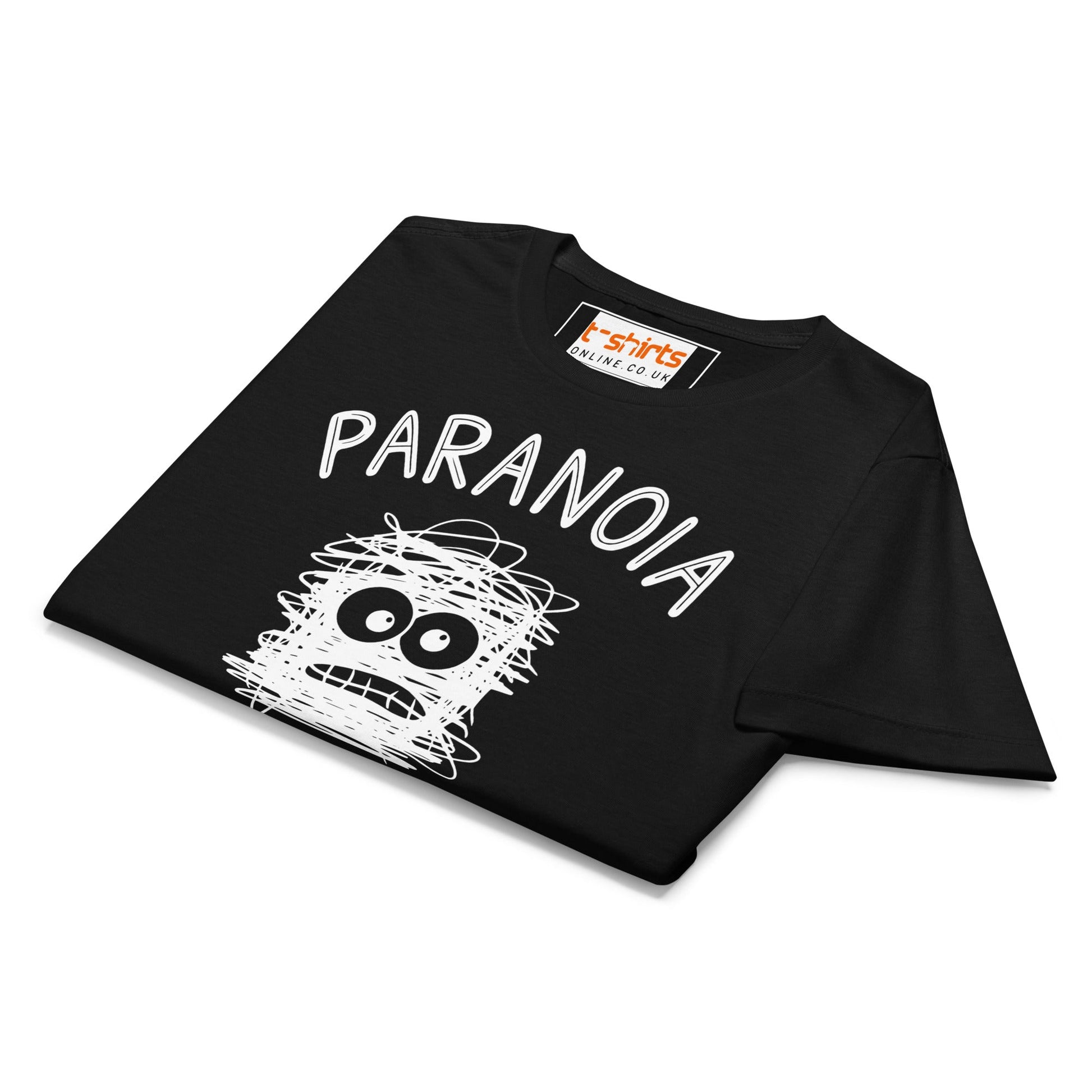 Paranoia T-Shirt | Semi Fitted Women's Soft T-Shirt - Black - T-Shirts Online