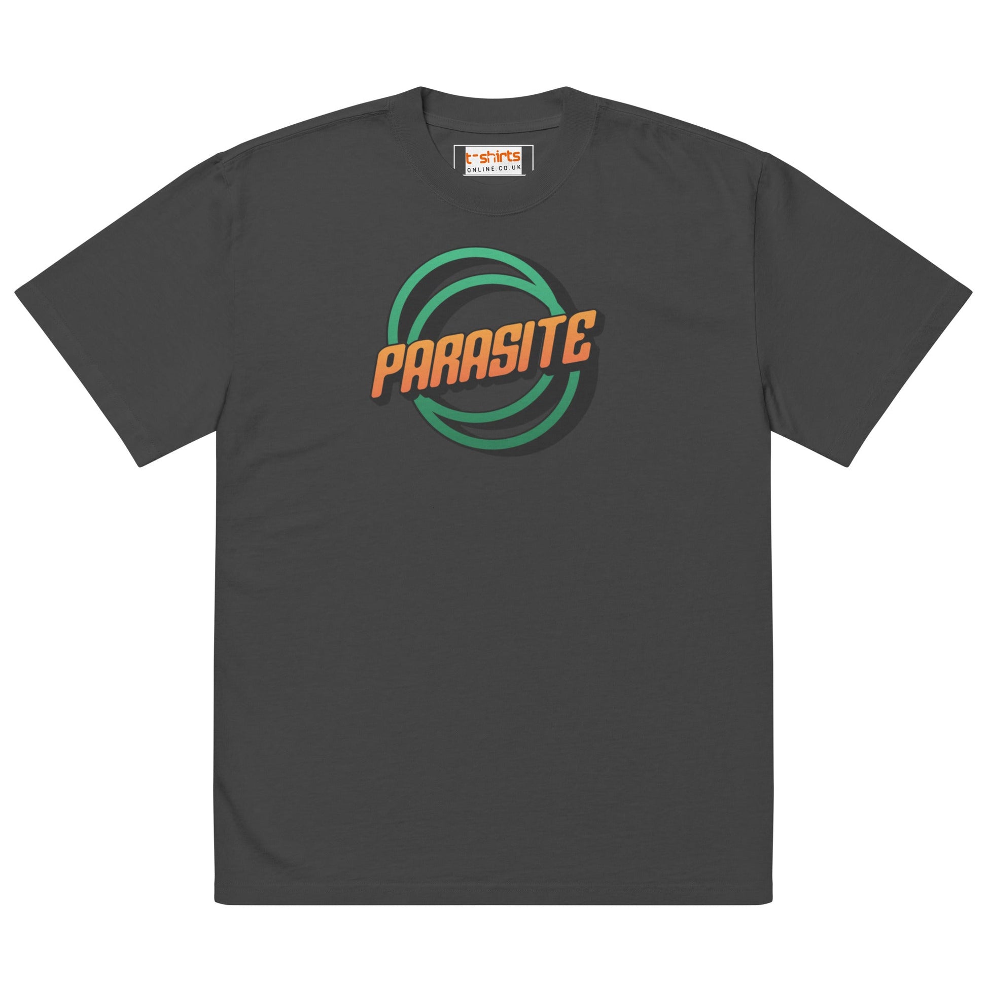 Parasite T-Shirt | Oversized Faded Tee - Faded Black - T-Shirts Online