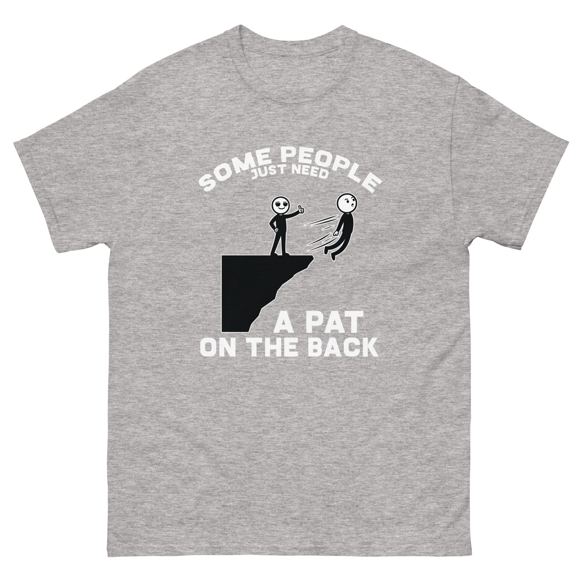 Pat on the Back | Unisex classic tee - Sport Grey - T-Shirts Online
