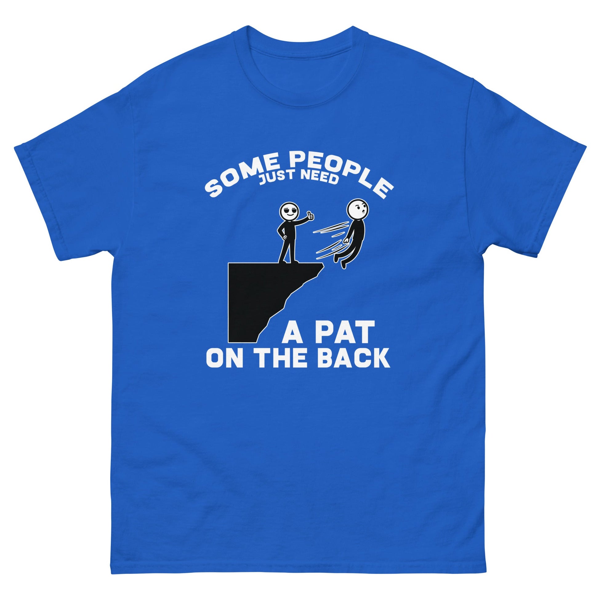 Pat on the Back | Unisex classic tee - Royal - T-Shirts Online