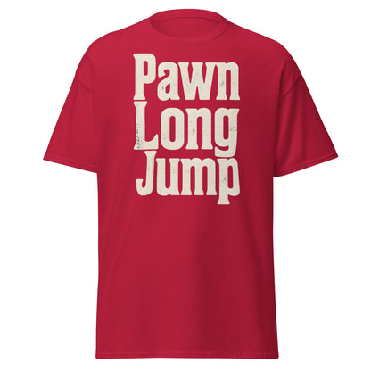 Pawn Long Jump T-Shirt - Vintage Graphic Streetwear Tee - Cardinal - T-Shirts Online