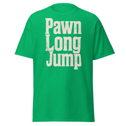 Pawn Long Jump T-Shirt - Vintage Graphic Streetwear Tee - Irish Green - T-Shirts Online