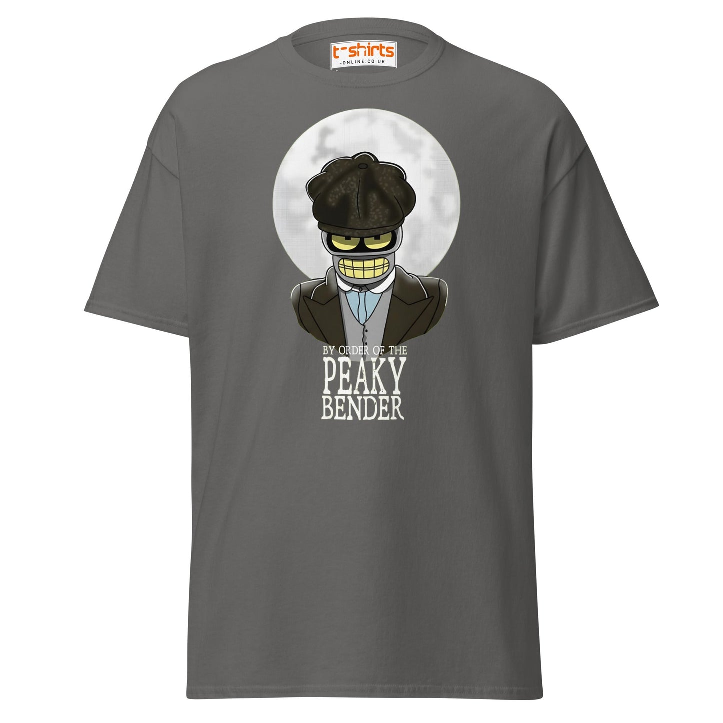 Peaky Bender Funny Parody T-Shirt - Charcoal - T-Shirts Online