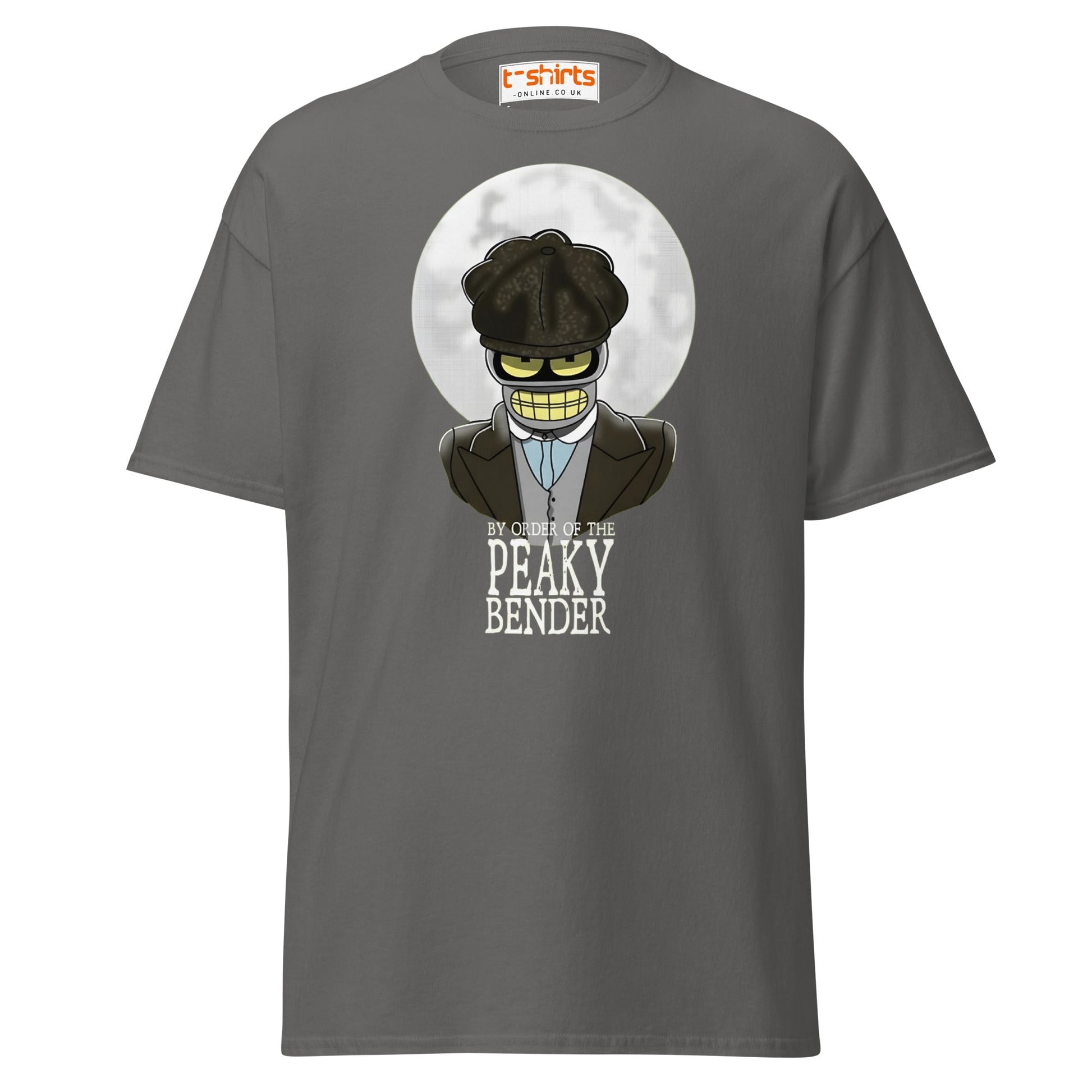 Peaky Bender Funny Parody T-Shirt - Charcoal - T-Shirts Online