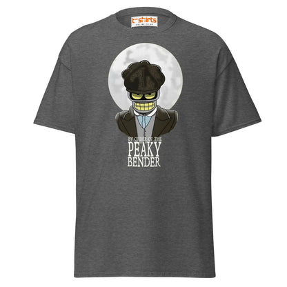 Peaky Bender Funny Parody T-Shirt - Dark Heather - T-Shirts Online