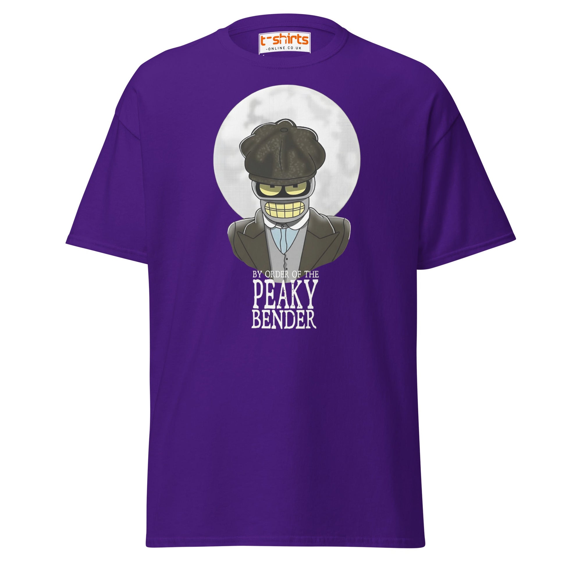 Peaky Bender Funny Parody T-Shirt - Purple - T-Shirts Online