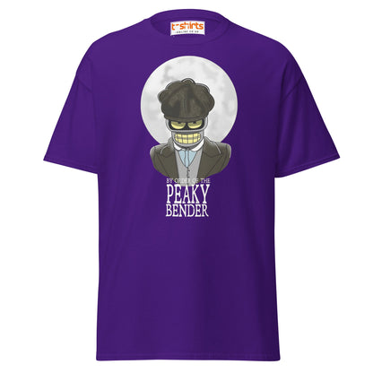 Peaky Bender Funny Parody T-Shirt - Purple - T-Shirts Online